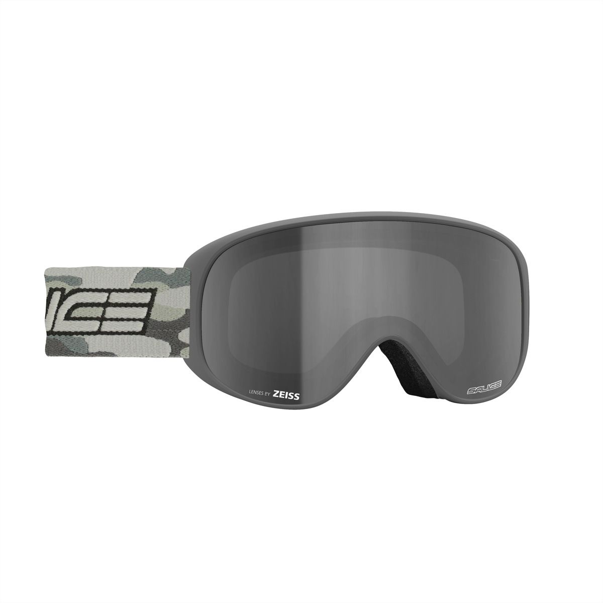Salice Occhiali Skibrille 100DARWF, Charcoal Camo Darw Silver