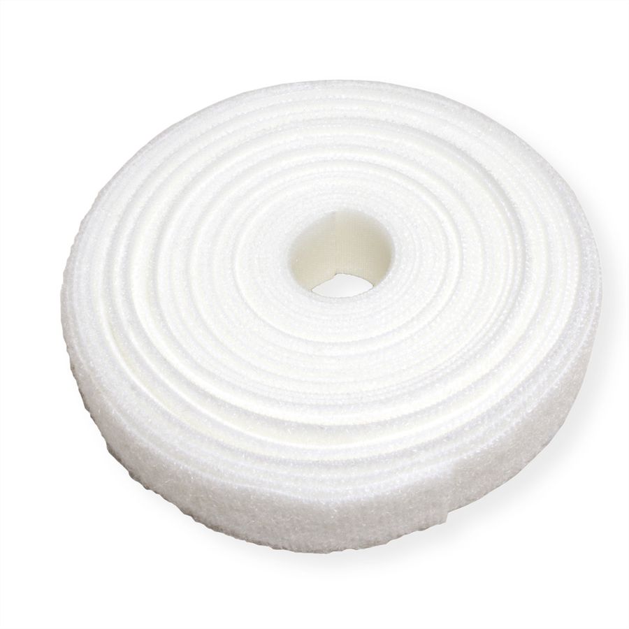 VELCRO® ONE-WRAP® Bande sur rouleau, 20mm, blanc, 25 m