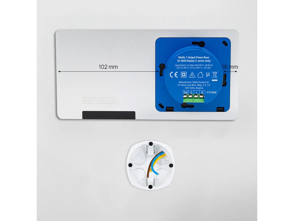 Shelly Wand Display X2 silber