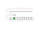 BACHMANN CONNECT LINE 7x contact de protection, sans câble