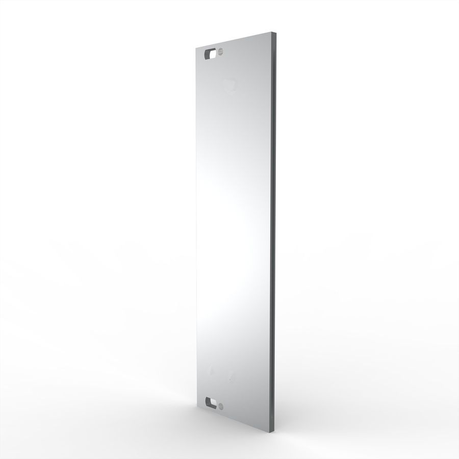 SCHROFF Face avant, Refrofit Shielding, 3 U, 7 HP, 2,5 mm, alu, anodisé, bords non traités
