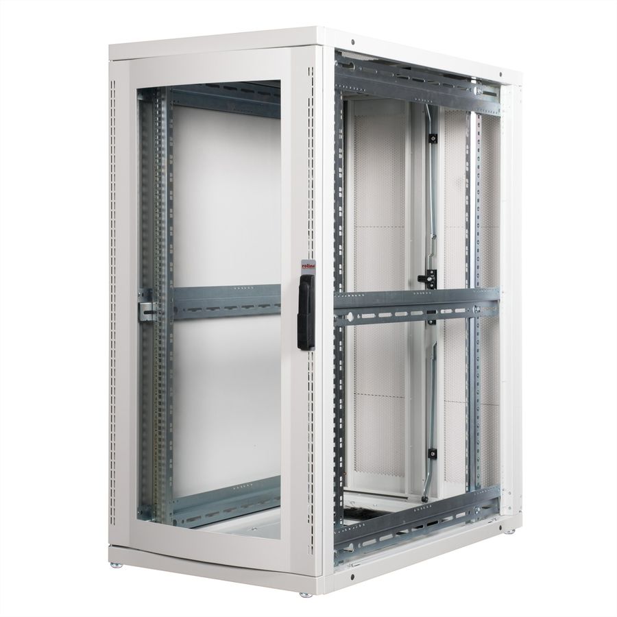 ROLINE 19" Baie serveur Pro 26U, 600x1000 LxP gris Plexiglas