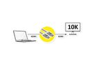 ROLINE Câble HDMI 10K Ultra High Speed, M/M, noir, 2 m