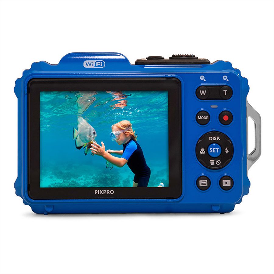 Kodak Unterwasserkamera WPZ2BL Bundle, inkl. 2nd Batterie + micro 16Go SD card