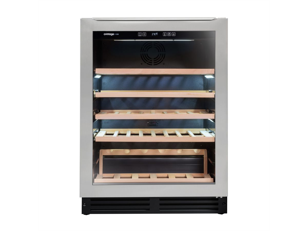 Avintage Weinkühlschrank AVU52TX1, Einbau, 1 Zone, 53 Flaschen