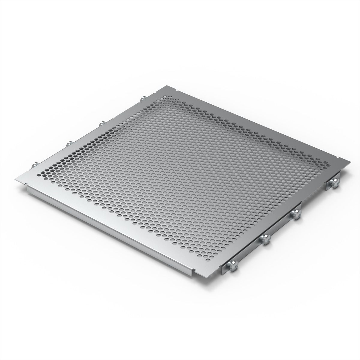 SCHROFF Abdeckblech für Anschraubung an die Seitenwand, 275 mm tief (CompactPCI) - ABDECKBLECH EMC 42TE 275T 2ST