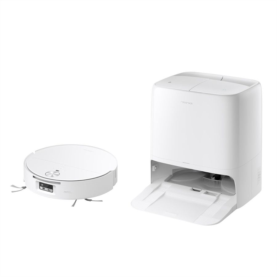 Roborock Aspirateur robot Qrevo Edge 2 FlowX, blanc