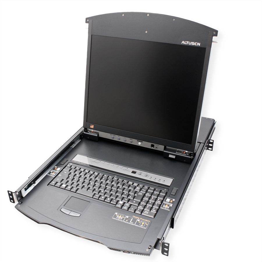 ATEN KL1508AiN 48cm LCD IP-KVM 8-Port, CH-Layout