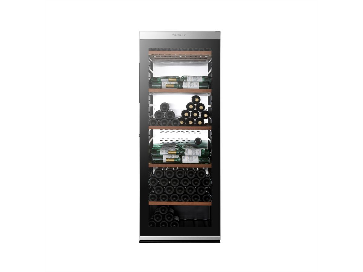 Climadiff Weinkühlschrank MILLESIME 200, Freistehend, 1 Zone, 204 Flaschen