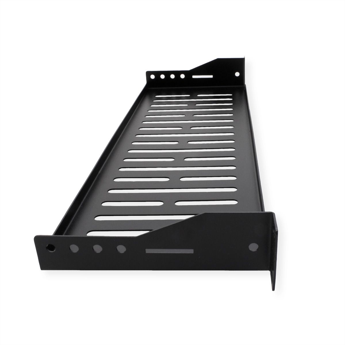 VALUE 19-Zoll-Geräteträger 1 HE, T: 150mm, max. 10 kg, U-Form, schwarz