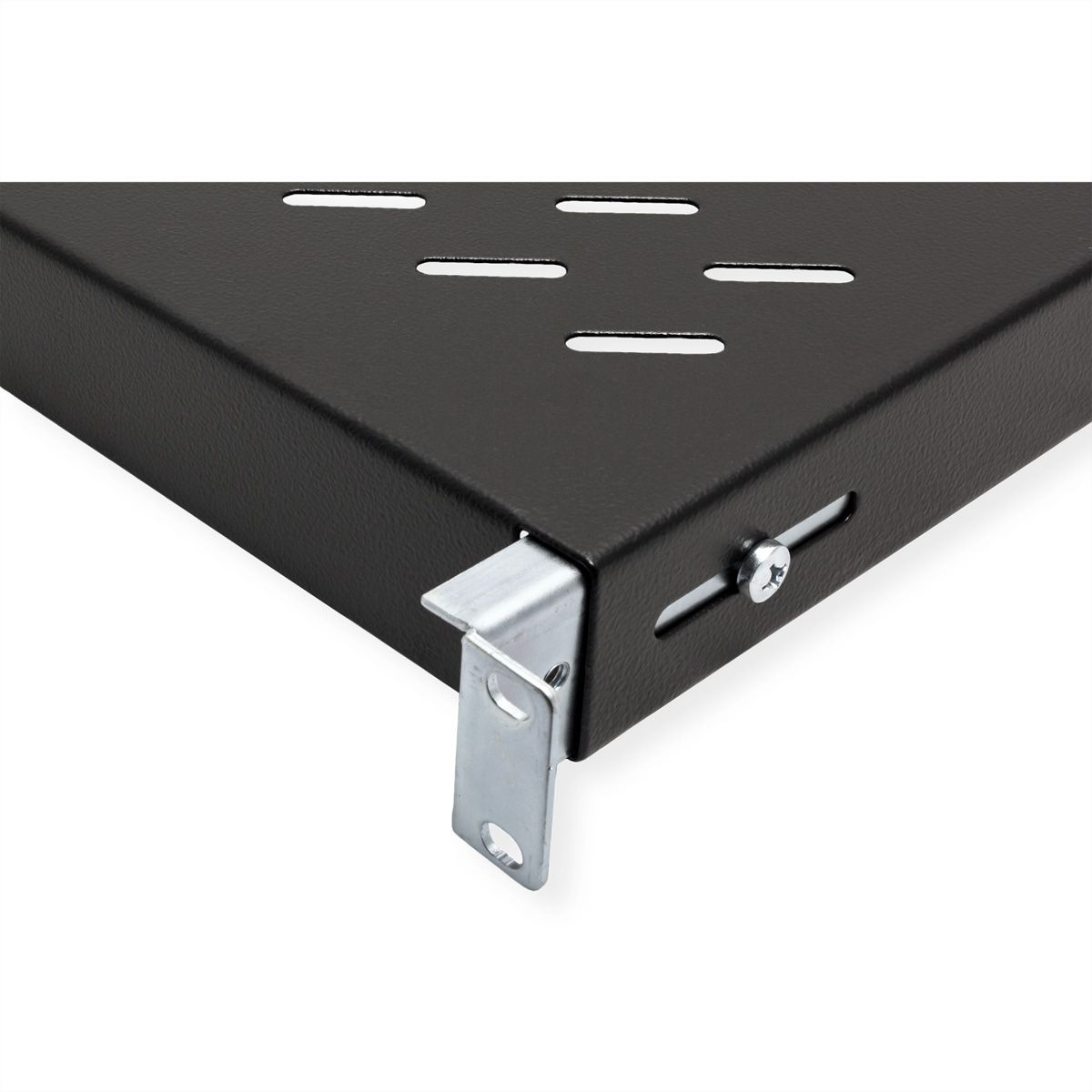 ROLINE 19" Etagère 1U, 500P 50 kg noir