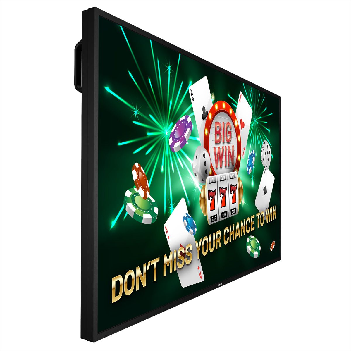 Philips Signage Display 55BDL6017P/00, 55", UHD, 24/7, 800cd/m², 25% Haze