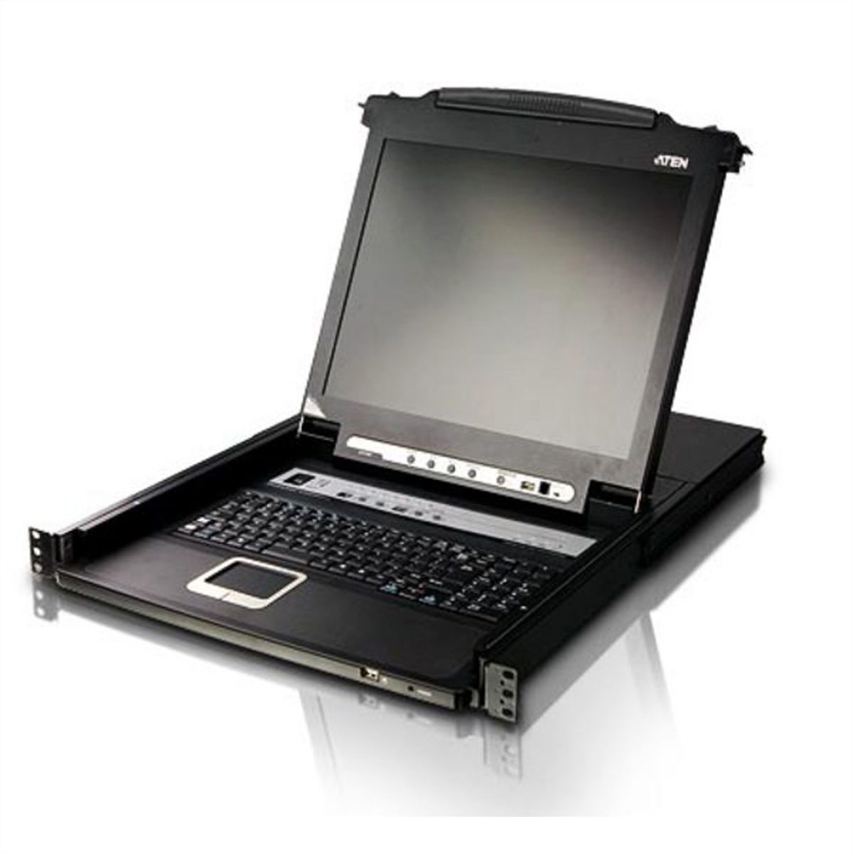 ATEN CL5716N LCD KVM Switch, USB-PS/2, VGA, DE-Layout