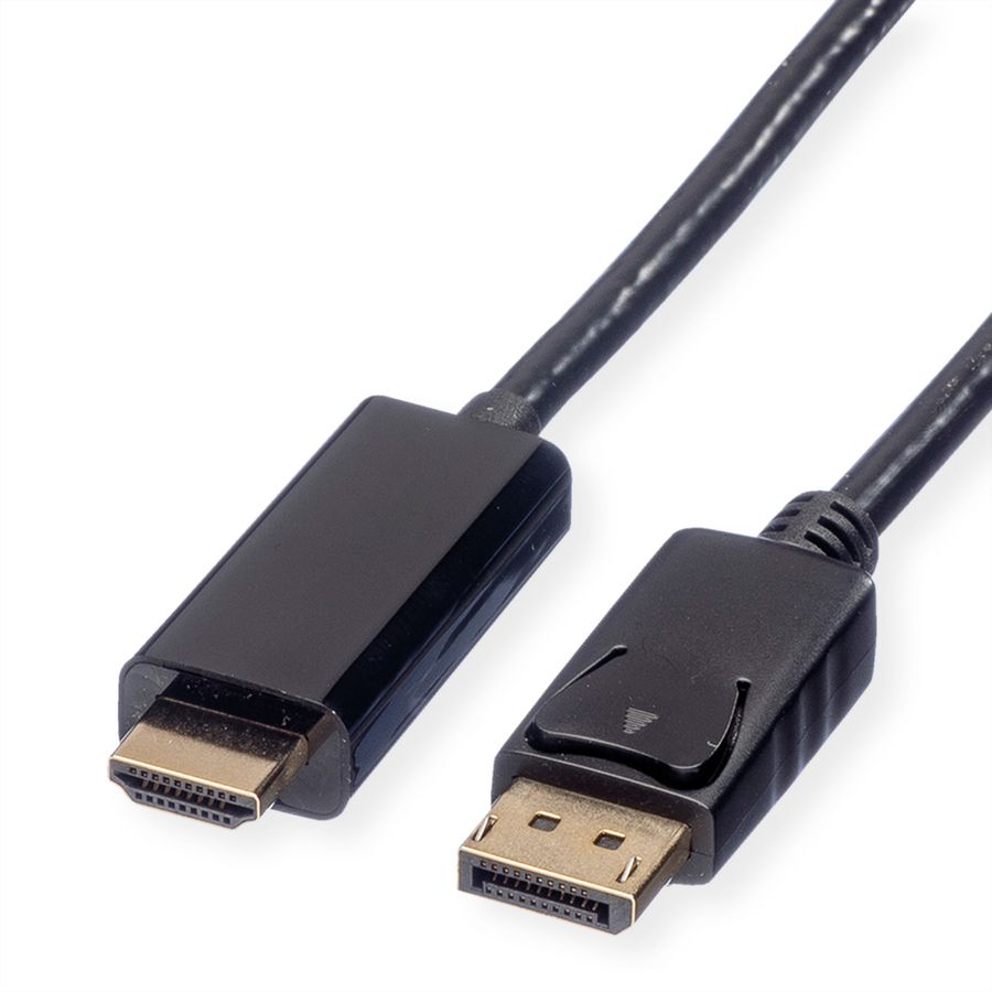 ROLINE Câble DisplayPort DP - UHDTV, M/M, noir, 5 m