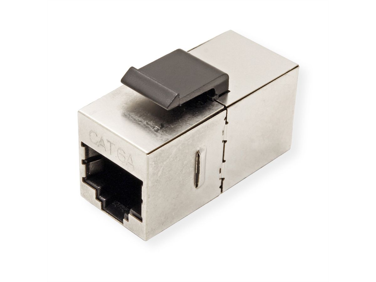 VALUE RJ-45 Kupplung, Keystone, geschirmt, Cat.6A (Class EA)