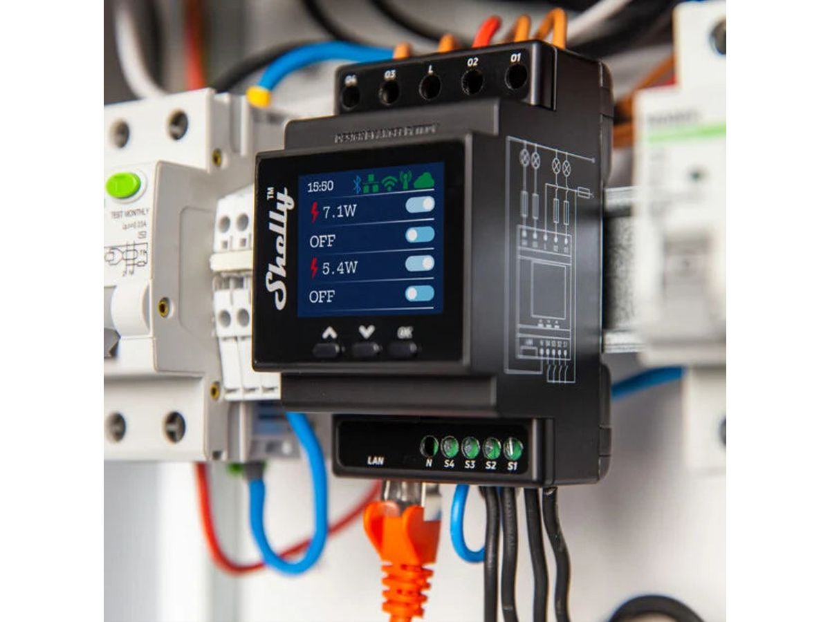 Shelly Schaltaktor PRO 4PM