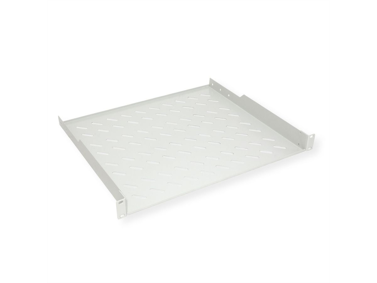 ROLINE 19-Zoll Fachboden 1 HE 400 T, 15kg Tragkraft grau