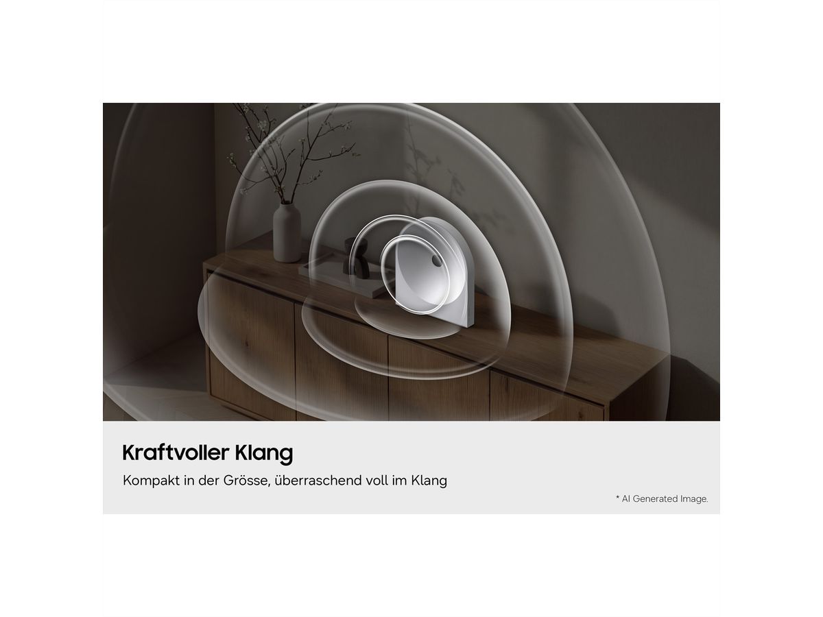 Samsung Speaker LS51H, Weiss