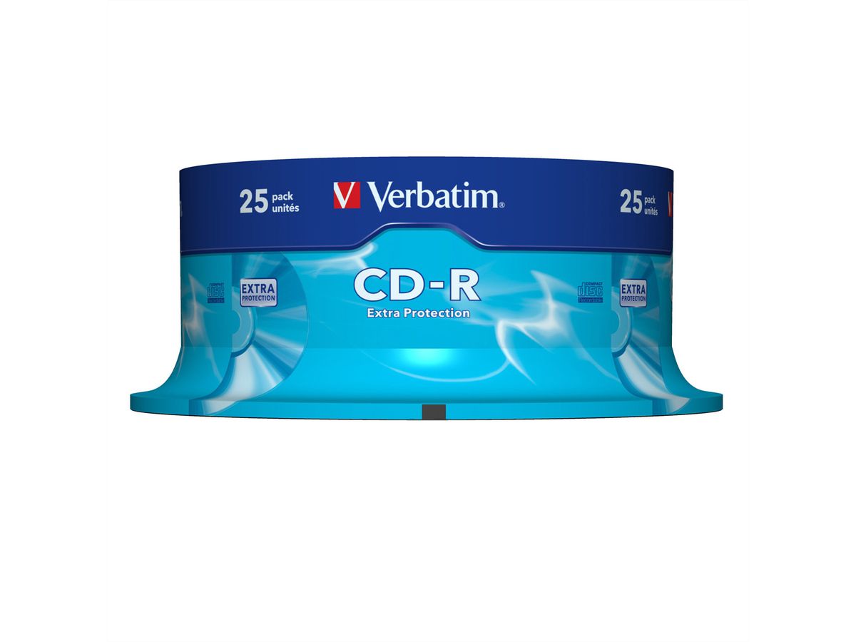 Verbatim CD-R Spindle 700MB 52x 25 Pack