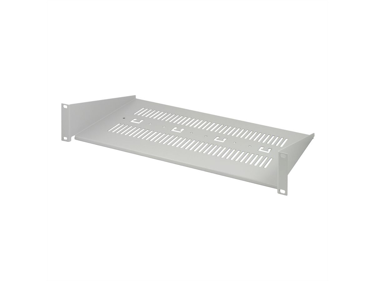 Tablette pour appareils 19" SCHROFF, 2 U, RAL 7035