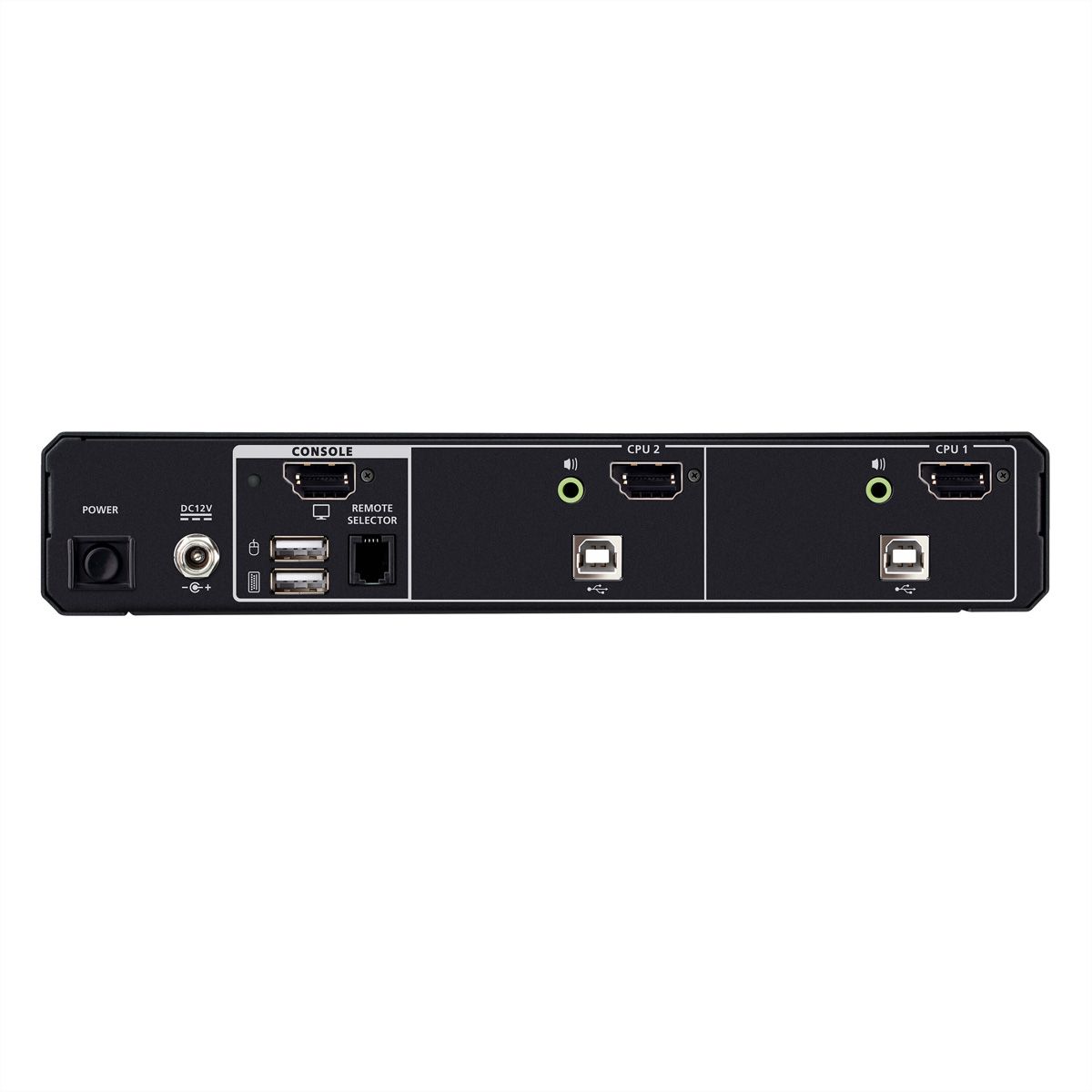 ATEN CS1182DPH4 2-Port USB 5K DP/HDMI, Single Display Universal Secure KVM Switch