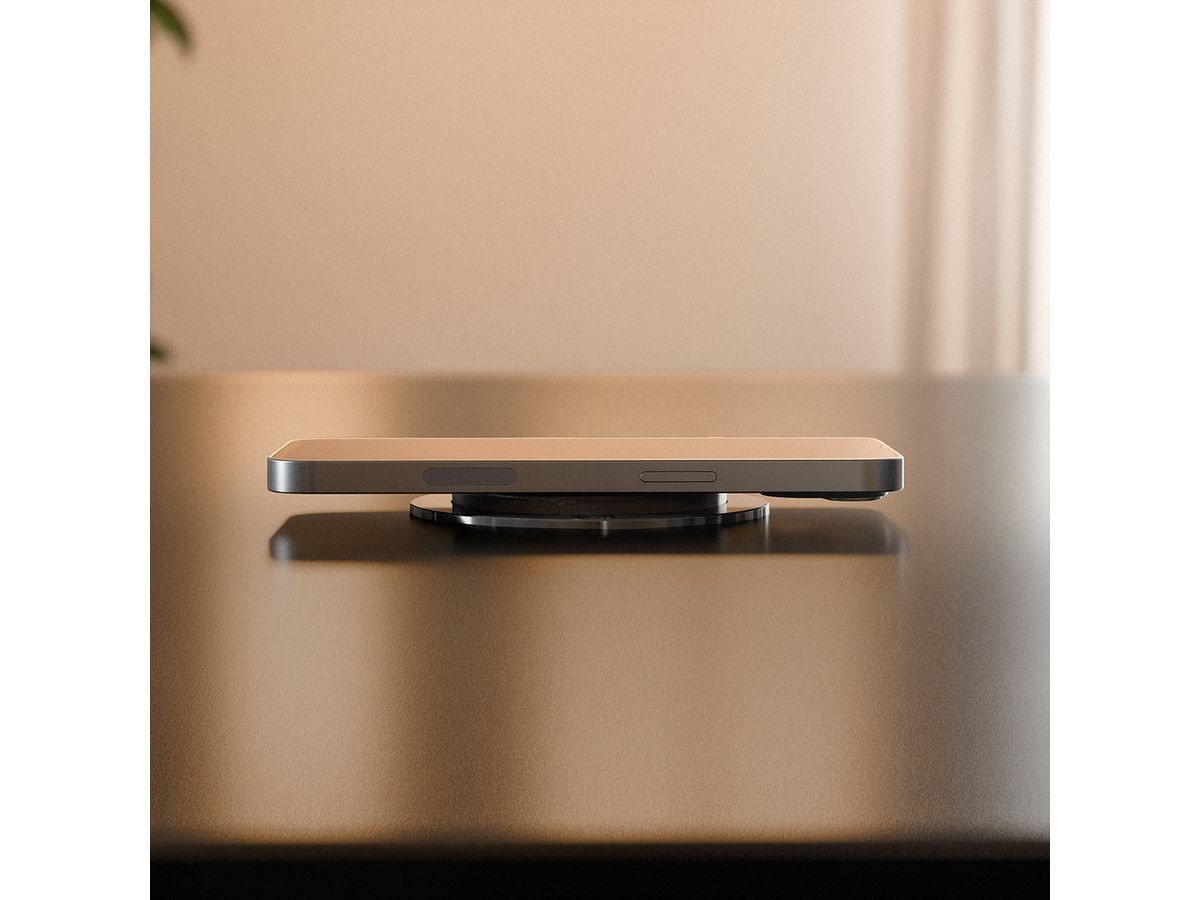 BACHMANN ELEVATOR2 1xCH T13, 1xUSB C Wireless Charger RAL9005 2,0m AE
