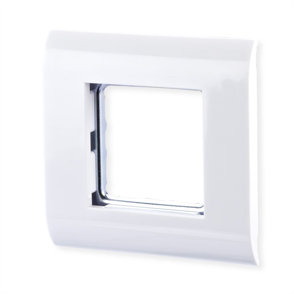 METZ CONNECT Cadre 80x80 mm pour 45x45 mm blanc