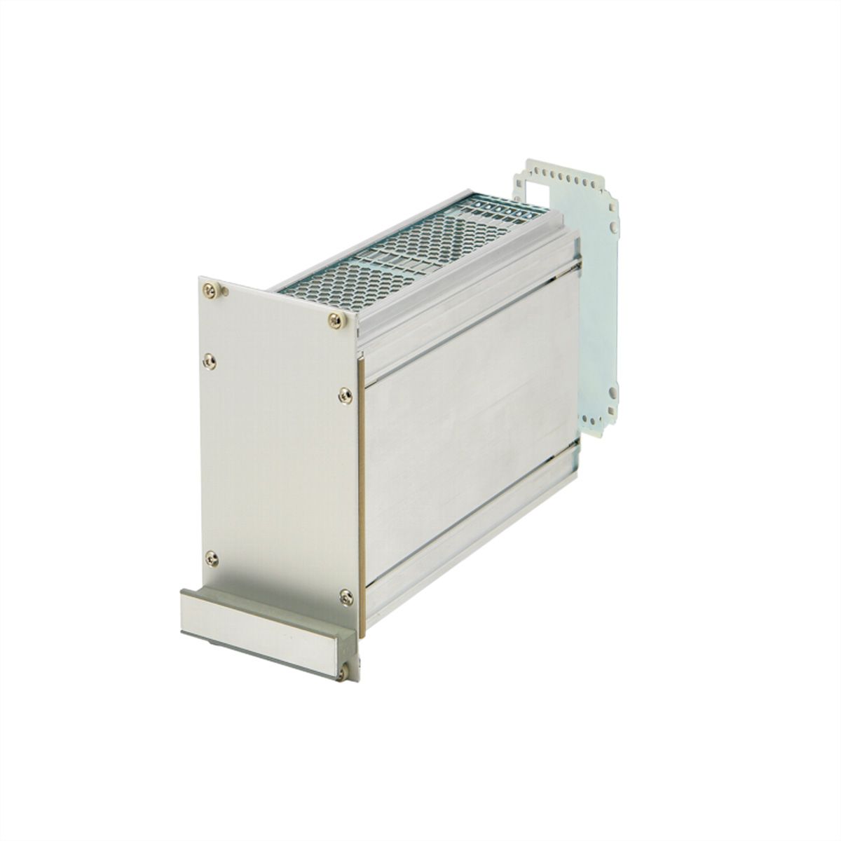 SCHROFF Kassetten PRO 3 HE-Bausätze, Frontplatte geschirmt (Textildichtung) - KAS S1 FS EMV 3HE 21TE 167T