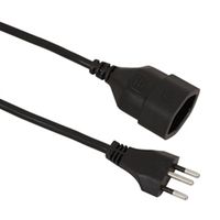 Schönenberger Verlängerungskabel T12/T13, schwarz, 2 m