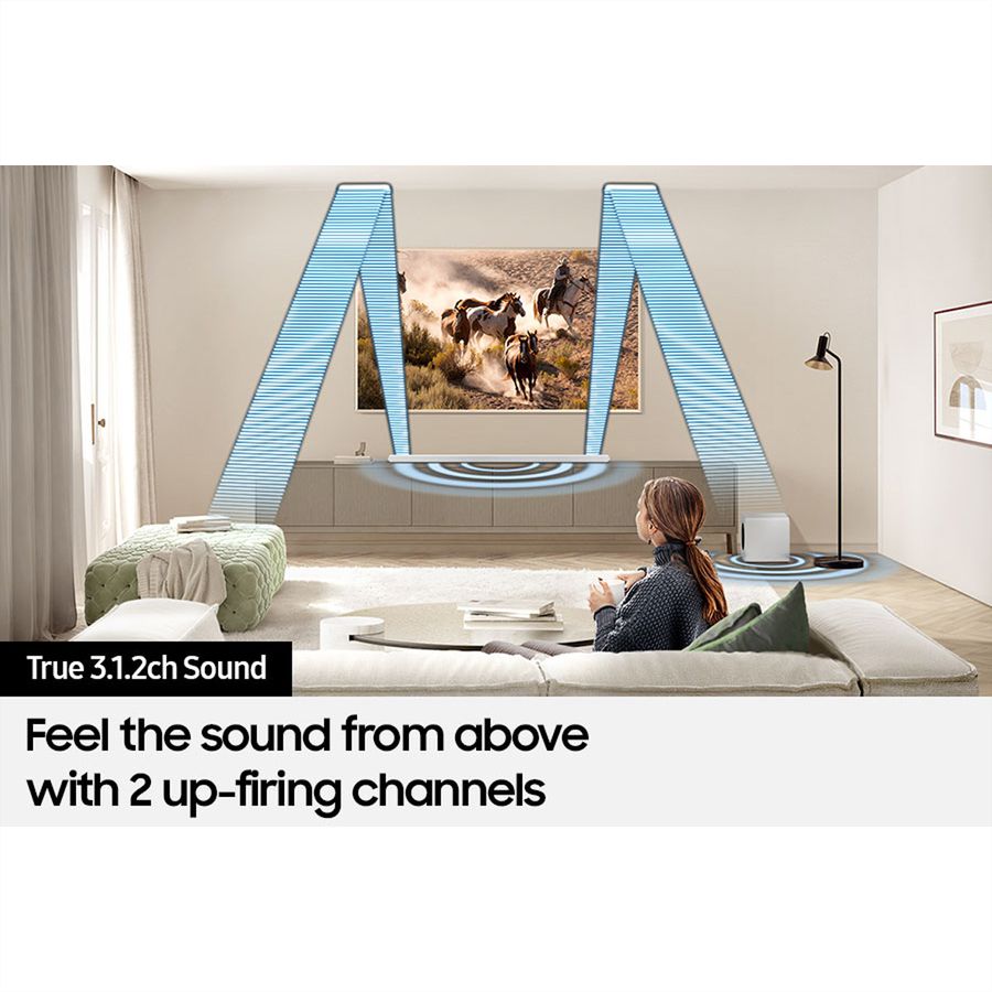 Samsung Soundbar HW-S801D, weiss