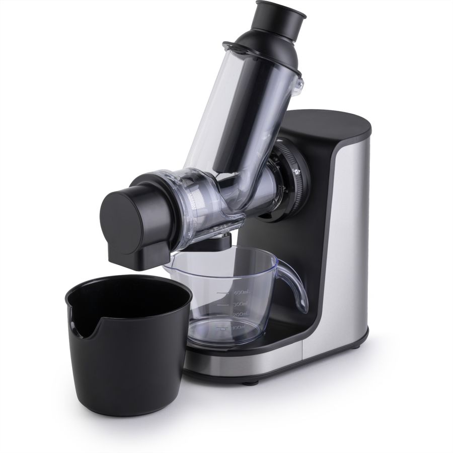 Gorenje Slow Juicer JC200BE, 200 W, noir/argent