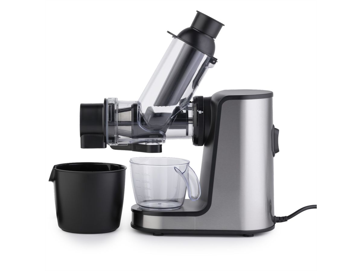 Gorenje Slow Juicer JC200BE, 200 W, noir/argent