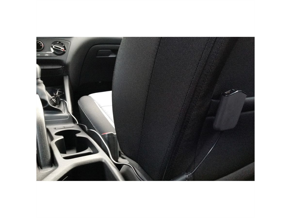 VALUE Car Charger mit 2+2 USB 2.0 Ports, schwarz