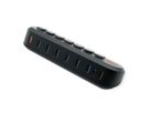 ROLINE USB 3.2 Gen 1 Hub, 7fach, austauschbare Tasten, Typ-A-Anschlusskabel
