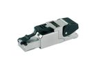 TELEGÄRTNER MFP8 feldkonfektionierbarer RJ-45 Stecker, Cat.6A (Class EA) T568B