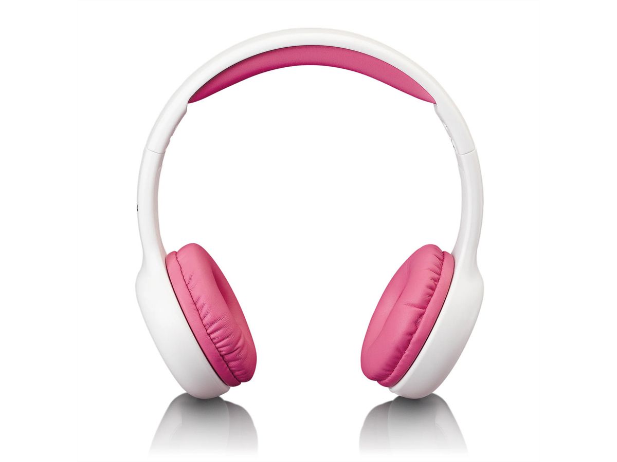 Lenco HP-010PK Casque pour enfants, rose