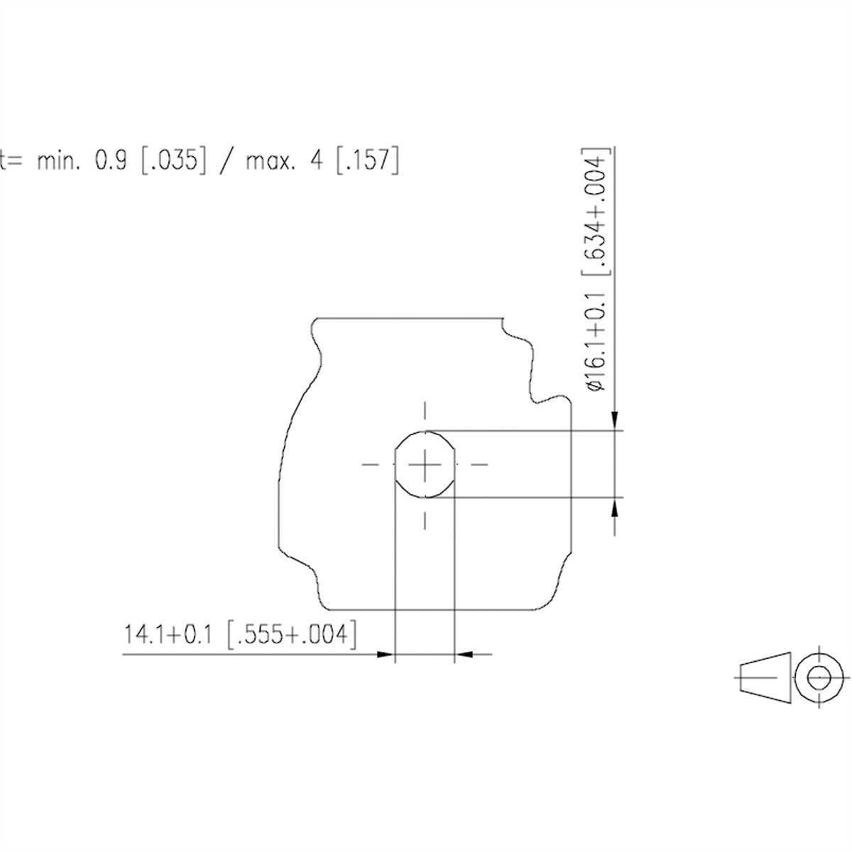 METZ CONNECT M12 Buchse IP67 gerade Flanschgeschirmt, X-kodiert, Cat.6A