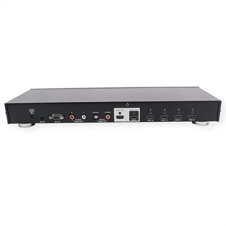 ATEN VS482B 4-Port True 4K HDMI Switch mit Dual View