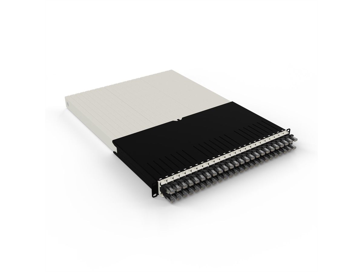 patchbox.one 30RU UTP noir Cat.6a 1,8m