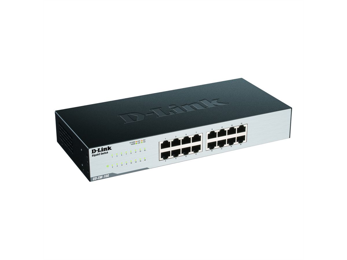 D-Link GO-SW-16G Switch Ethernet Gigabit