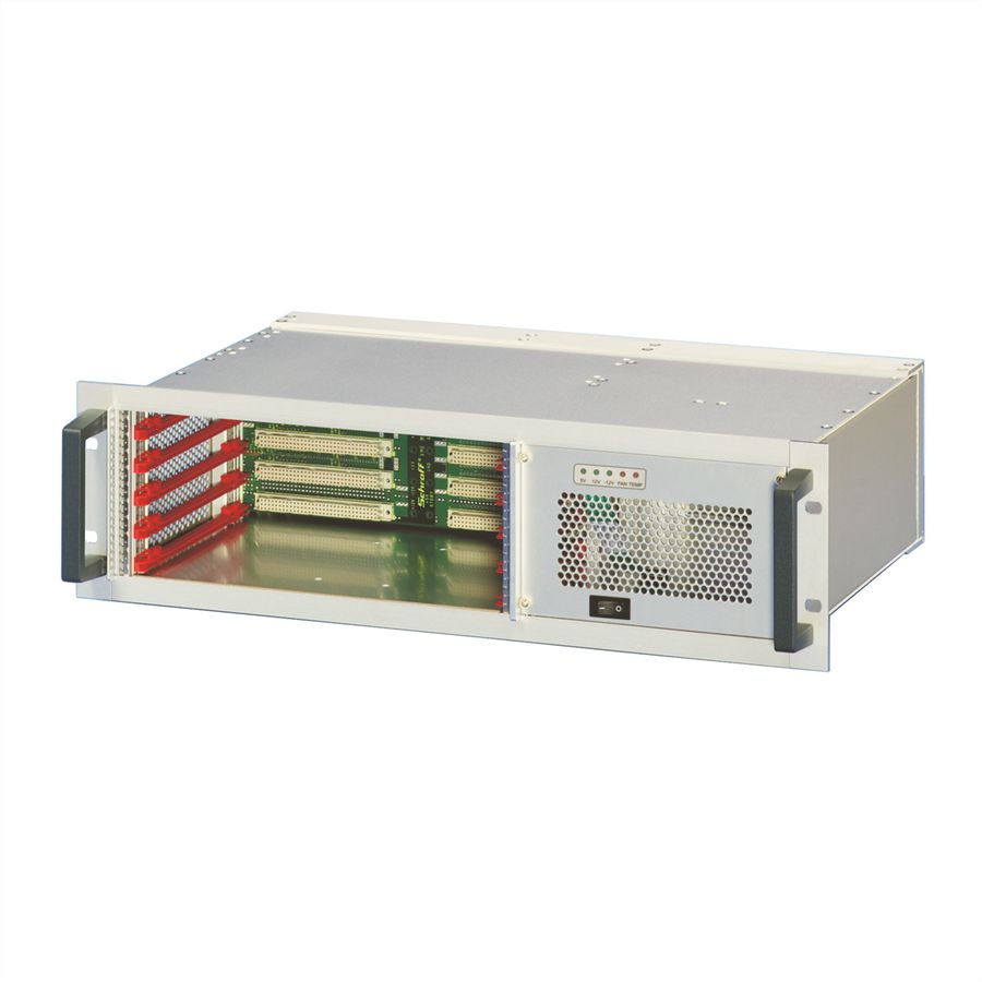 Système VMEbus SCHROFF, 3 U, 5 slots, Open Frame PSU