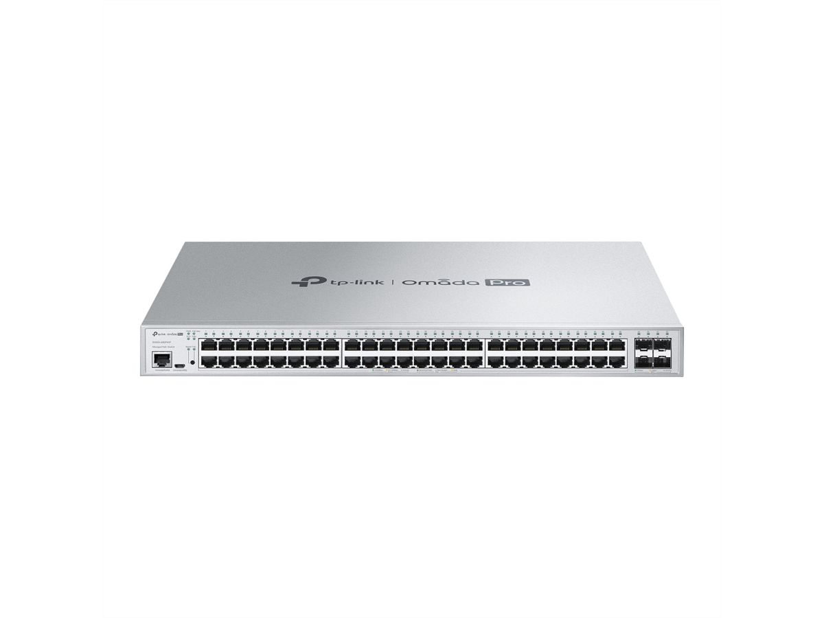 TP-Link Campus Switch S5500-48GP4XF, 48x1G PoE L2+ 4xSFP+ Switch