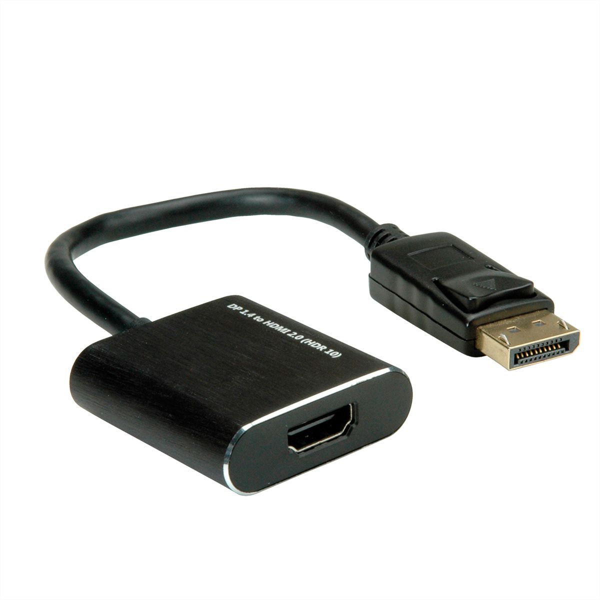 ROLINE DisplayPort-HDMI Adapter, v1.4, HDR 10, DP ST-HDMI BU, Aktiv