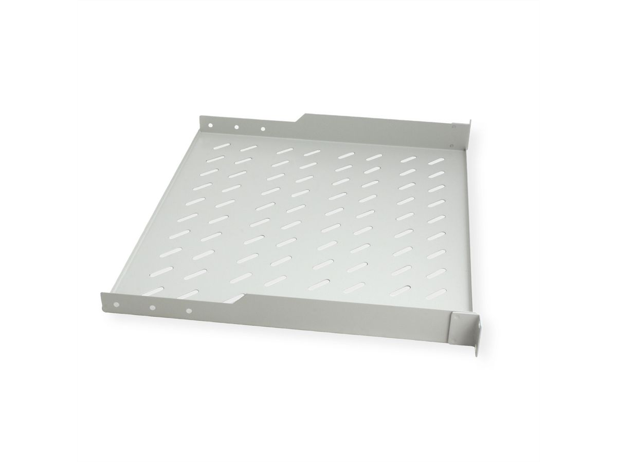 ROLINE 19-Zoll Fachboden 1 HE 400 T, 15kg Tragkraft grau