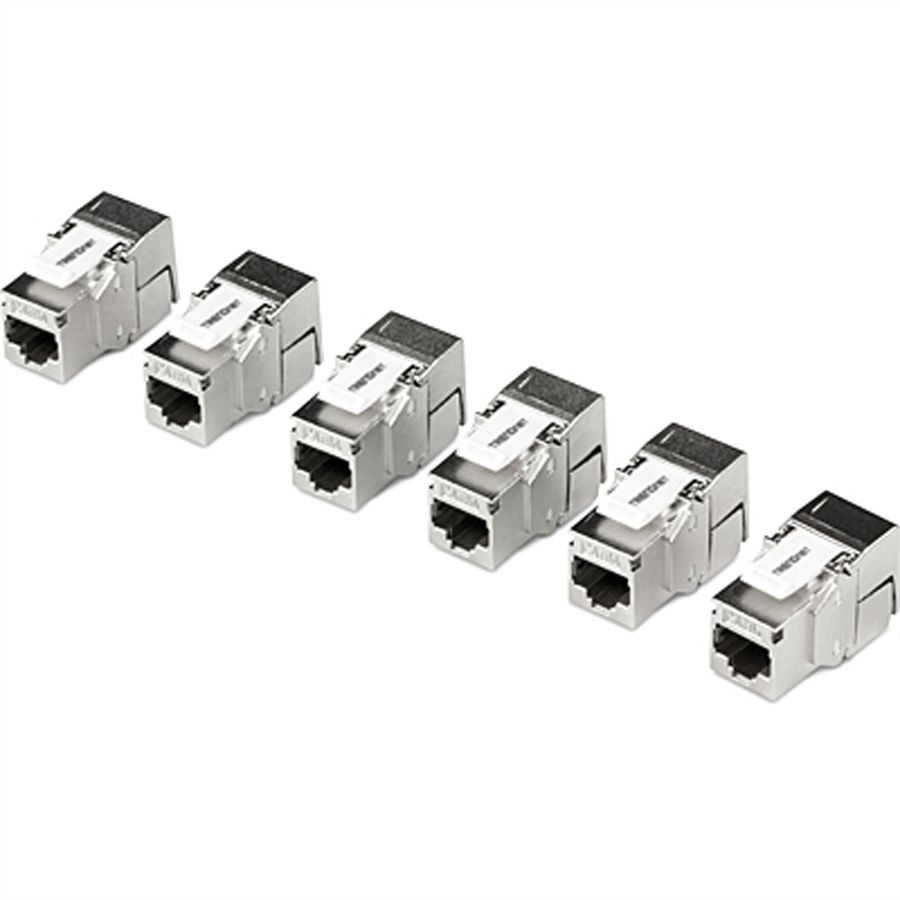 TRENDnet TC-K06C6A Keystone Jack, Cat6A, 6er-Pack