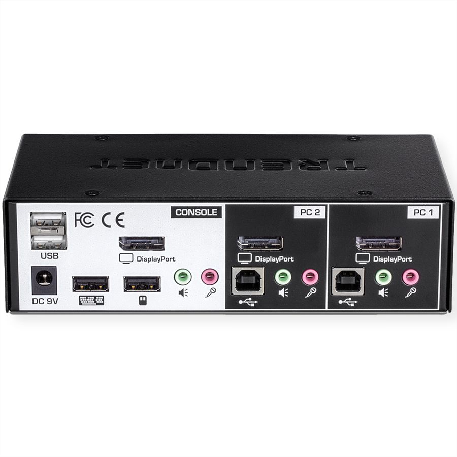 TRENDnet TK-241DP Switch KVM DisplayPort à 2 ports