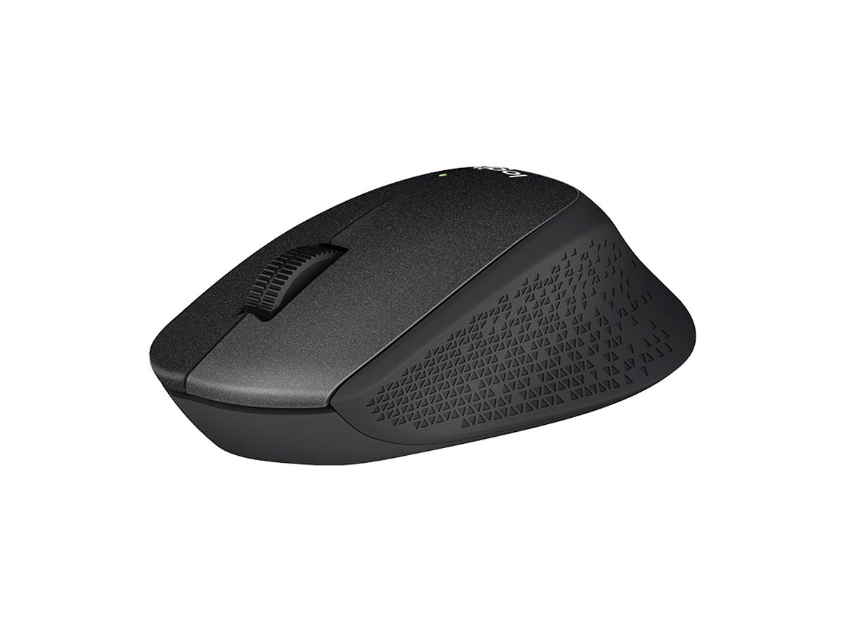 LOGITECH M330 Silent Plus Maus, schwarz