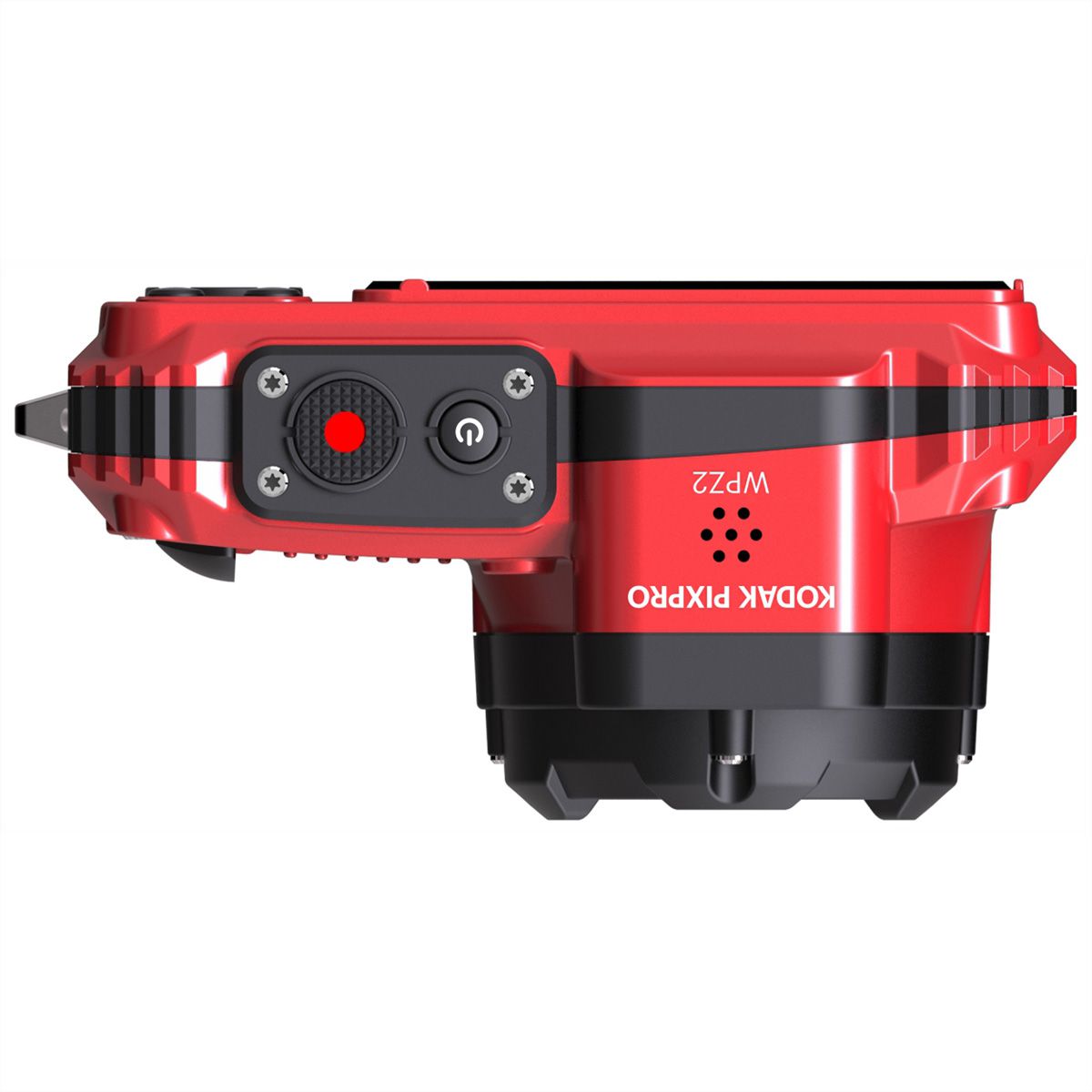 Kodak Unterwasserkamera WPZ2, rot, 4x opt. Zoom, 15m, 16MP, WiFi, HD Video