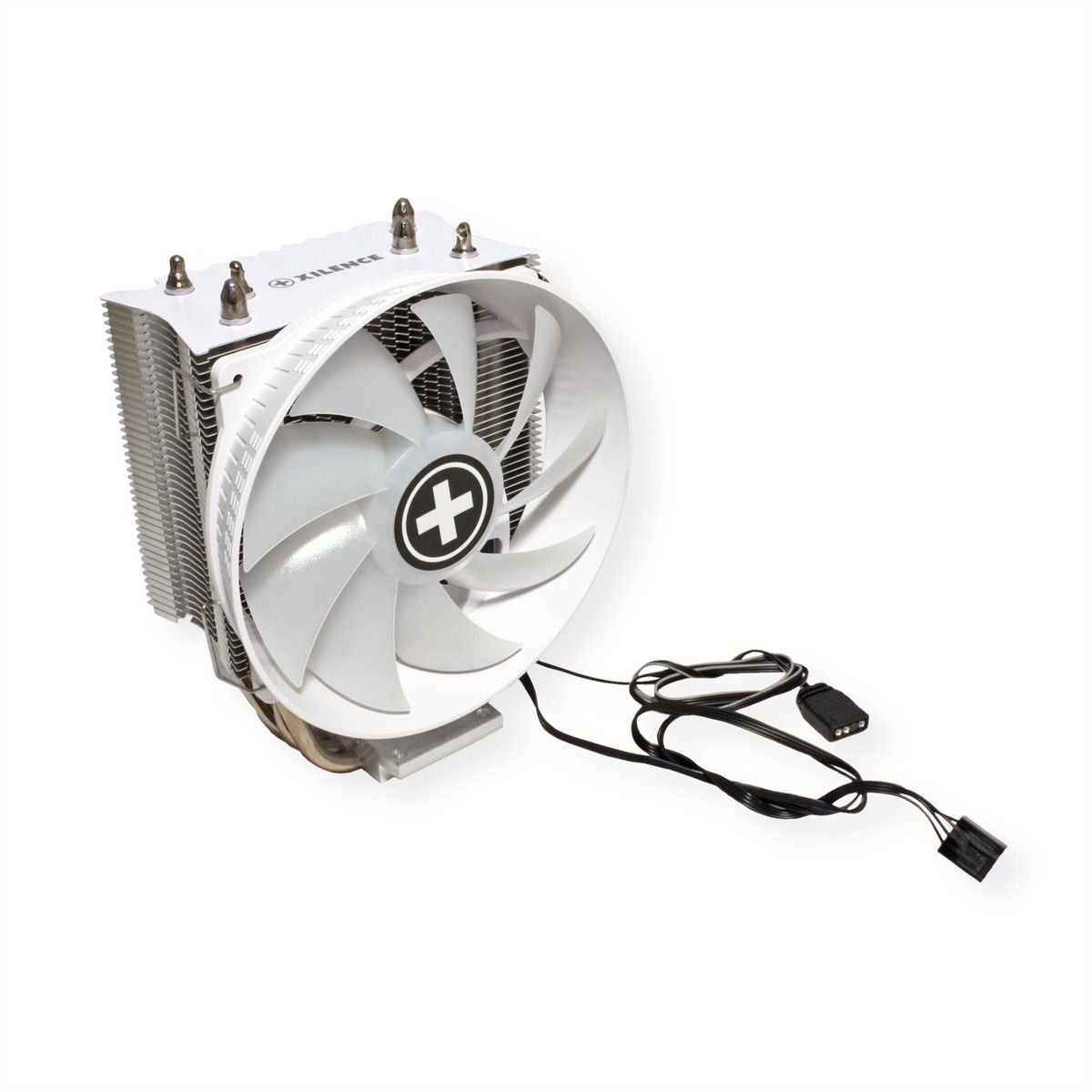 Xilence M403PRO.W.ARGB AMD und Intel CPU Kühler, 120mm ARGB PWM Lüfter, 150W TDP
