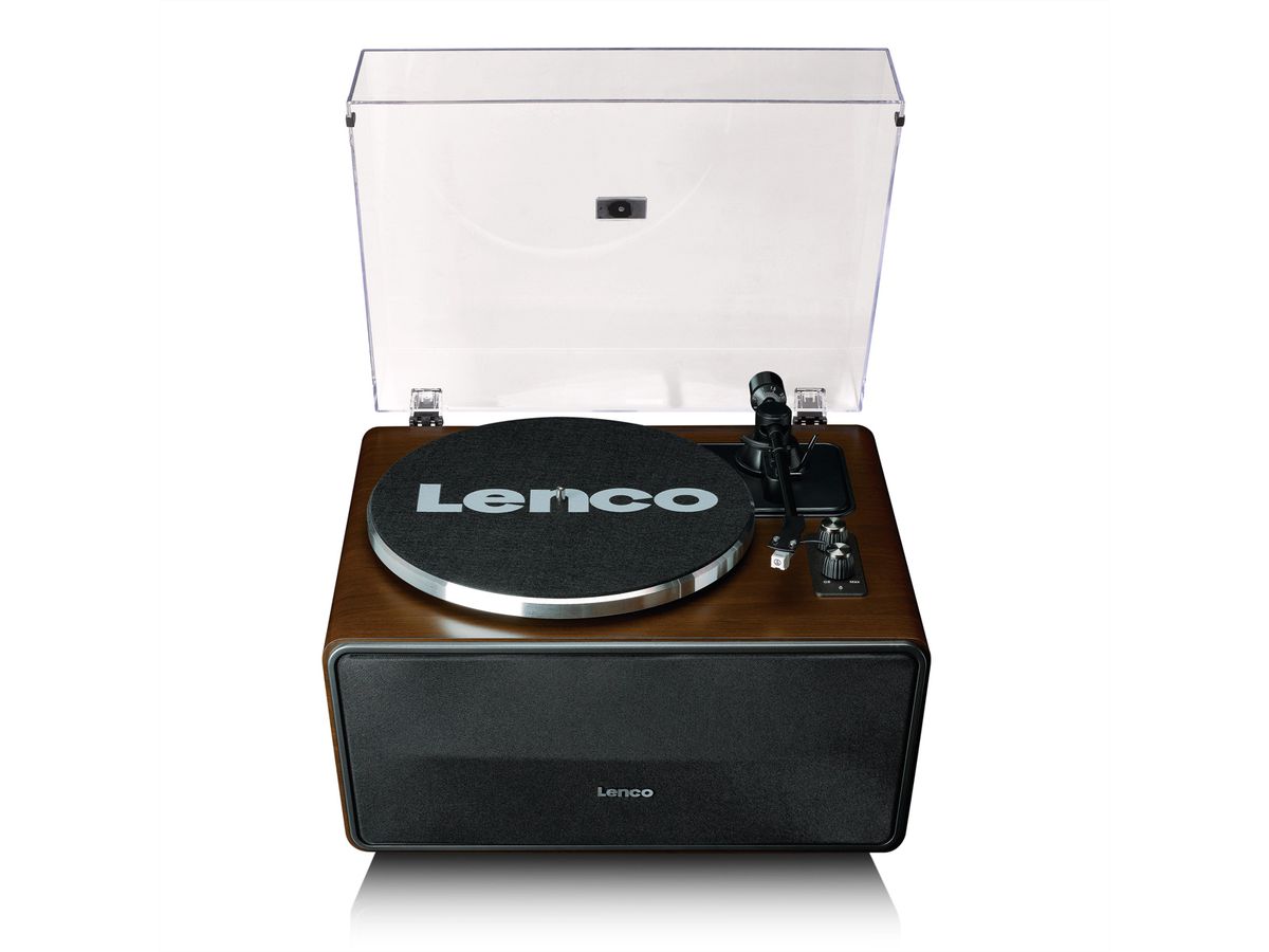 Lenco Plattenspieler LS-470WA, 4 eingebaute Lautsprecher 40W